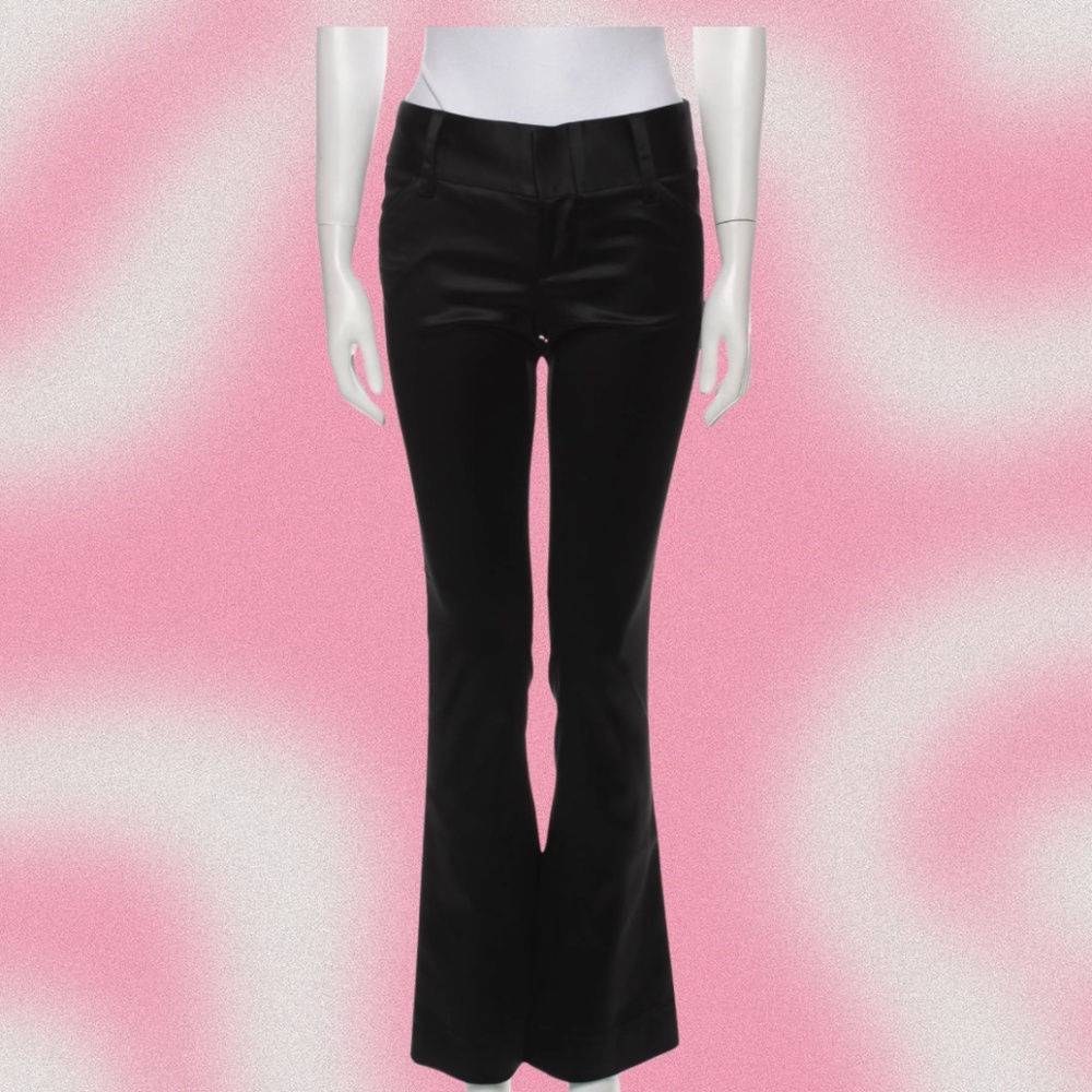 Rare Alice + Olivia Black Wide Leg Pants - XS / US 2